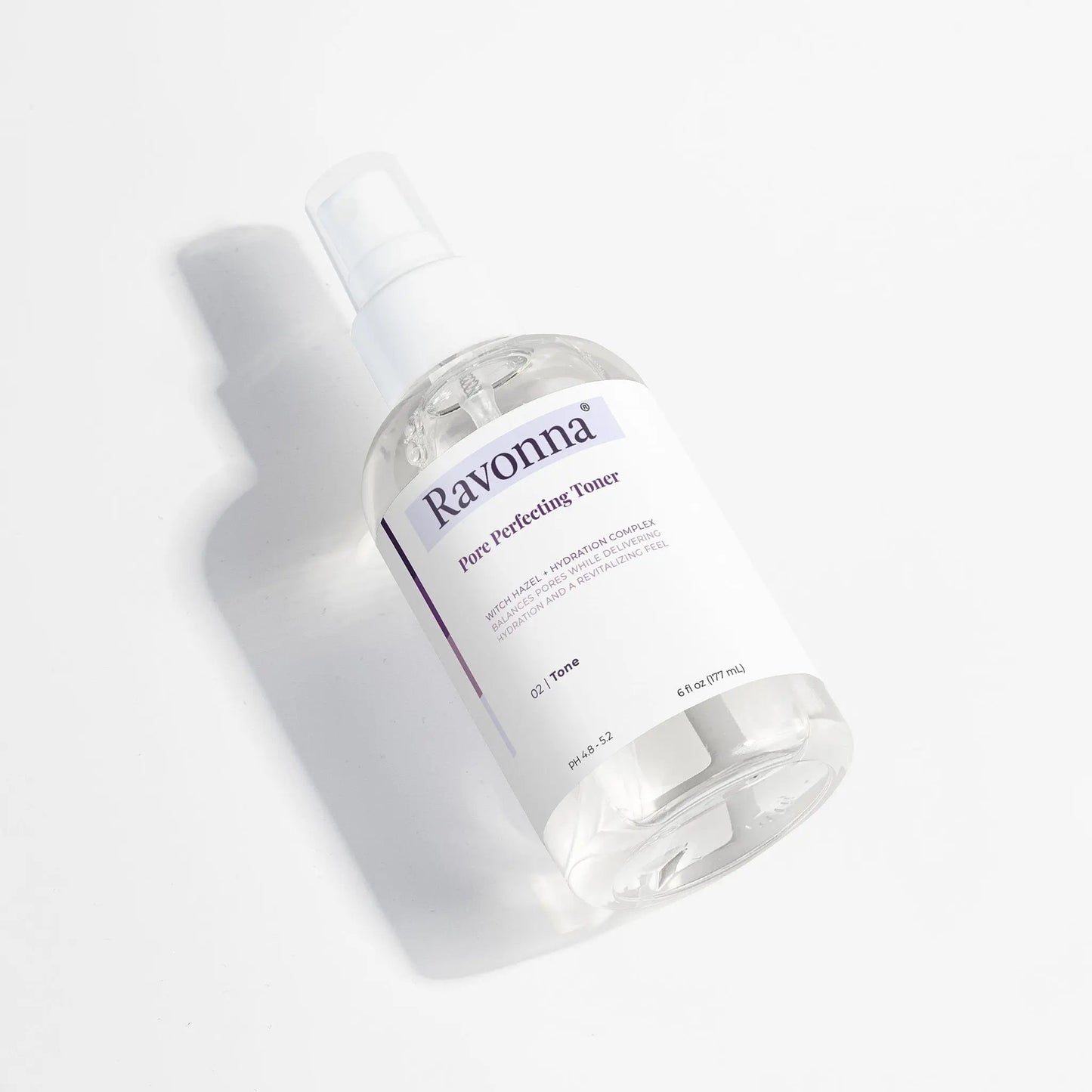 Pore Perfecting Toner bottle with niacinamide and botanical complex – Ravonna