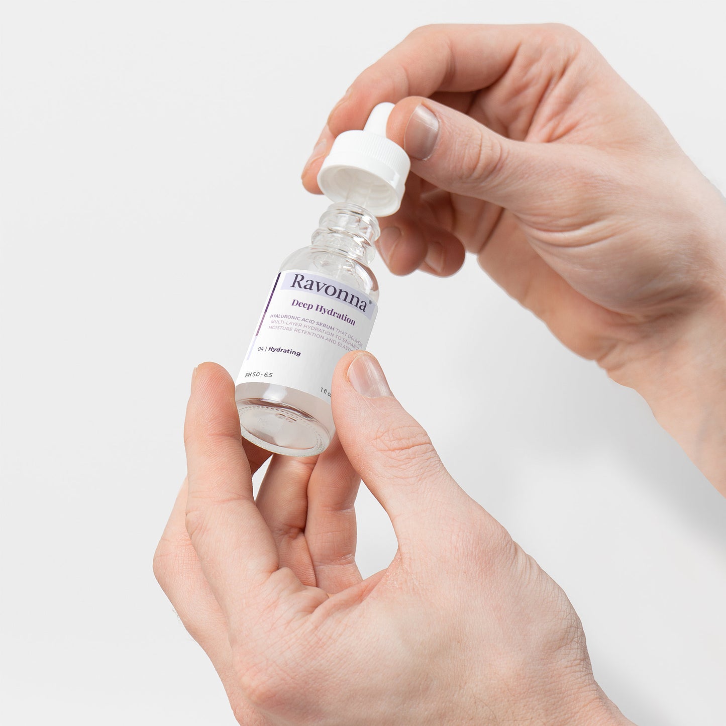 Deep Hydration Serum — Multi-Weight Hyaluronic Acid (4 Types), 1 fl oz