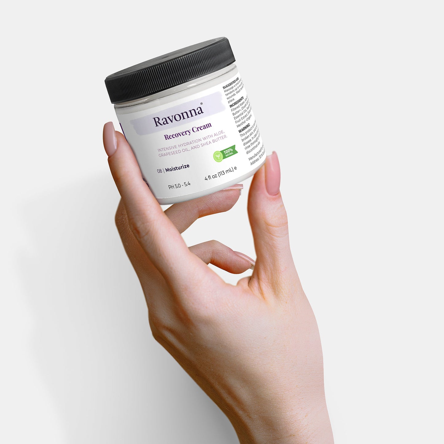 Recovery Cream — Aloe + Botanical Comfort Blend, 4 oz